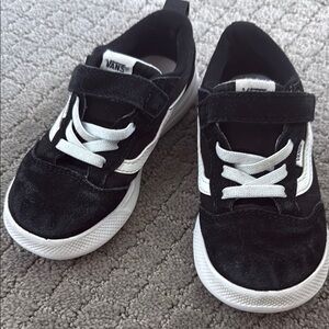 Vans Kids Black and White Sneakers